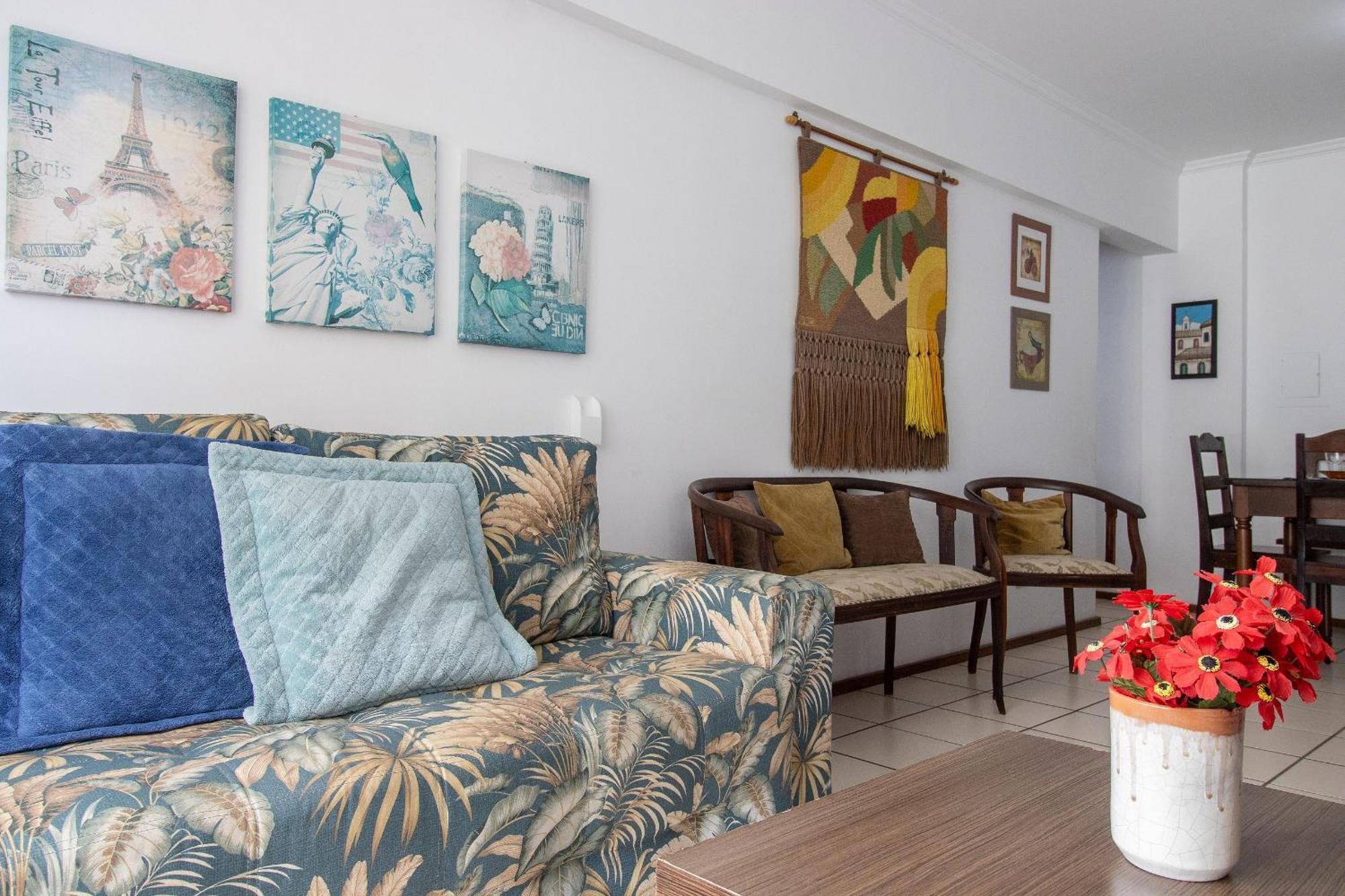 Dmt12 - Aconchegante, Quadra Mar, Garagem, Wi-fi Apartment